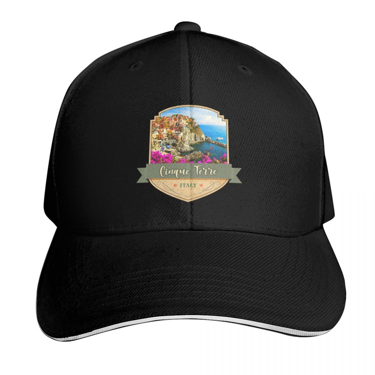 Streetwear Brand Italy - Boné de beisebol Cinque Terre, Itália,