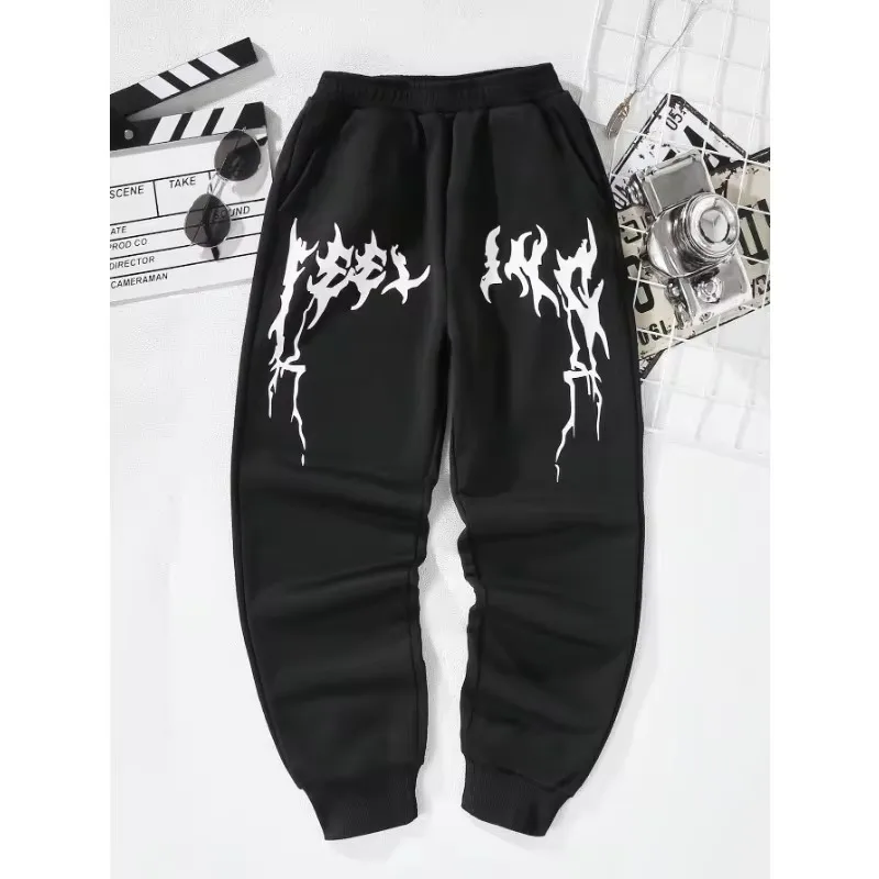 Streetwear Brand Joggers - 2025 tendência feminina sweatpants oversized joggers