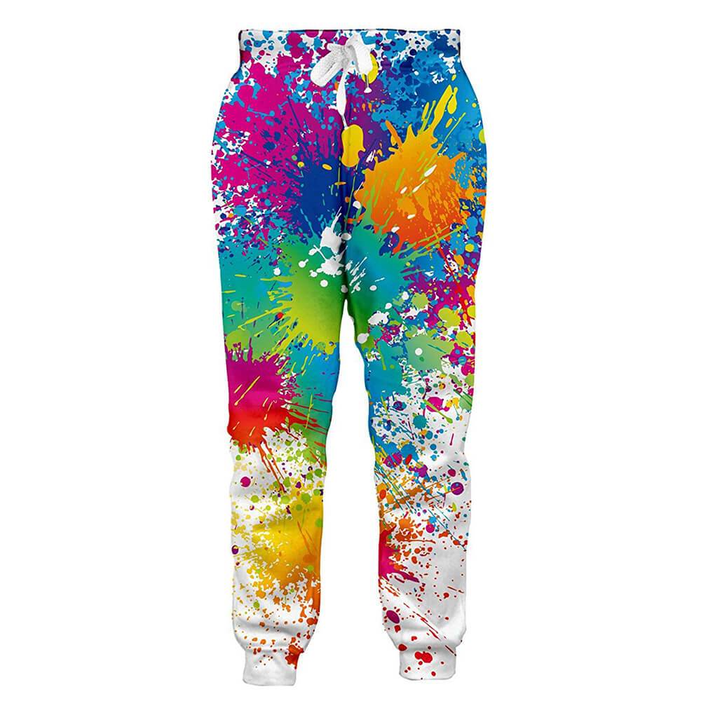 Streetwear Brand Joggers - Plstar cosmos marca calças pintura splatter