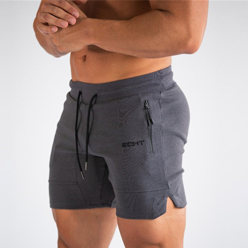 Streetwear Brand Joggers - Novo Zip pocket homens shorts de