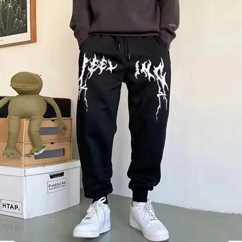 Streetwear Brand Joggers - 2025 tendência masculina sweatpants oversized joggers