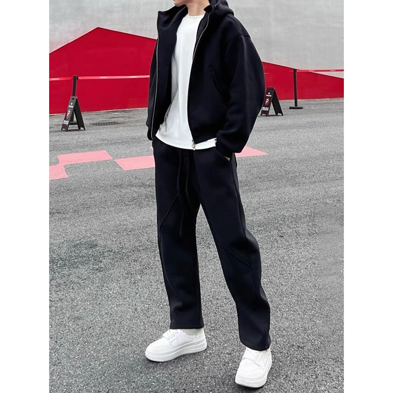 Streetwear Brand Hoodies - Conjunto de Roupas Esportivas Masculinas com
