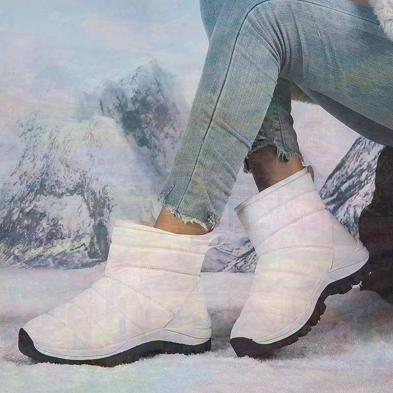 Streetwear Brand Italy - Antiderrapante térmico idosos tênis mulher sapatos
