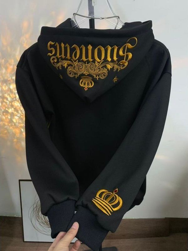 Streetwear Brand Hoodies - Moletom Retro Americano Bordado para Mulheres,