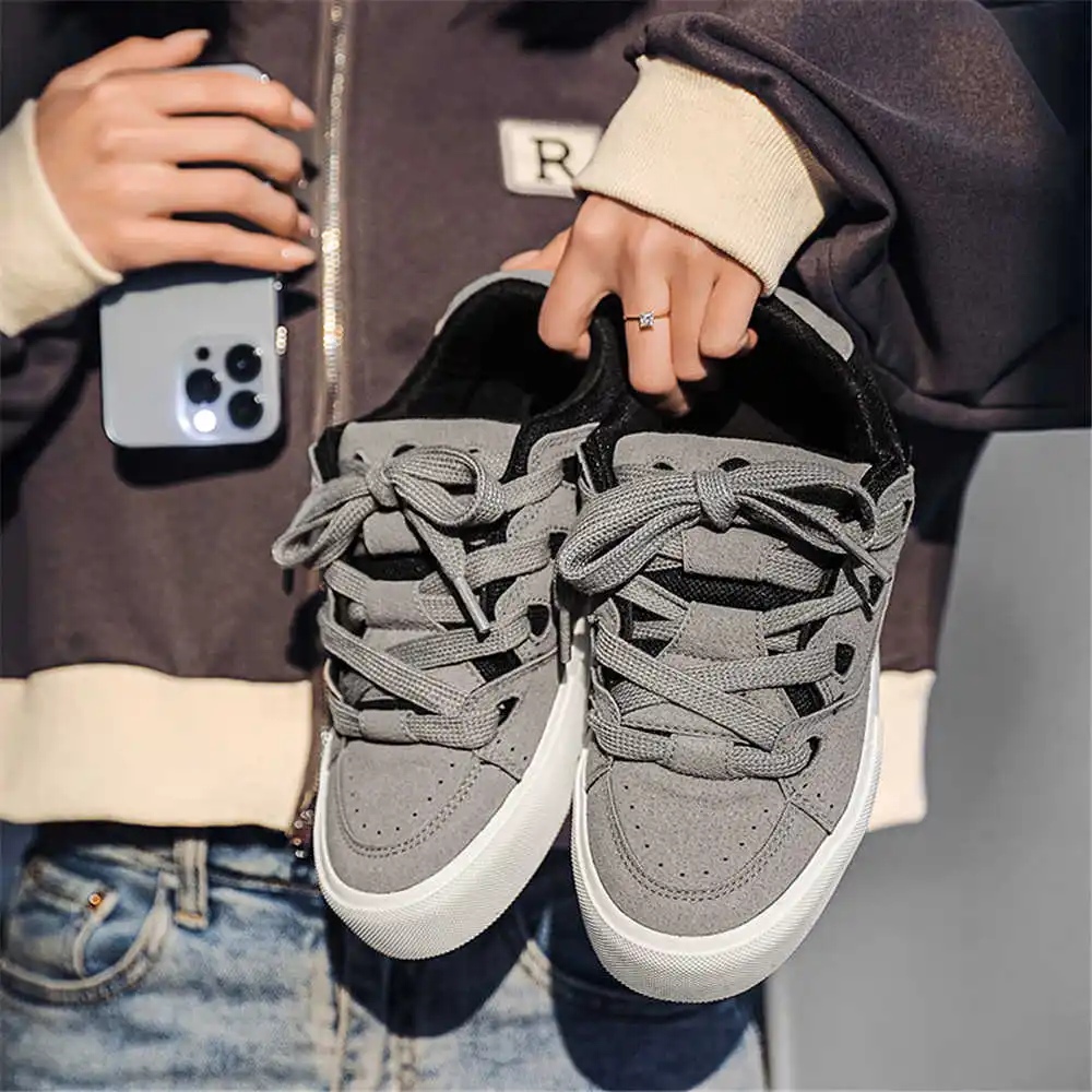 Streetwear Brand Italy - Com laço hiphop sapatos escolares femininos