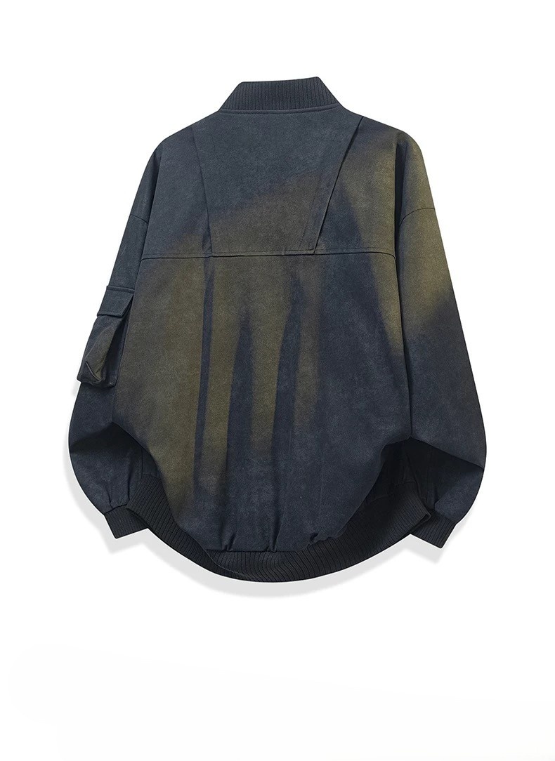 Streetwear Brand Hoodies - Jaqueta Masculina Estilo Emo com Capuz