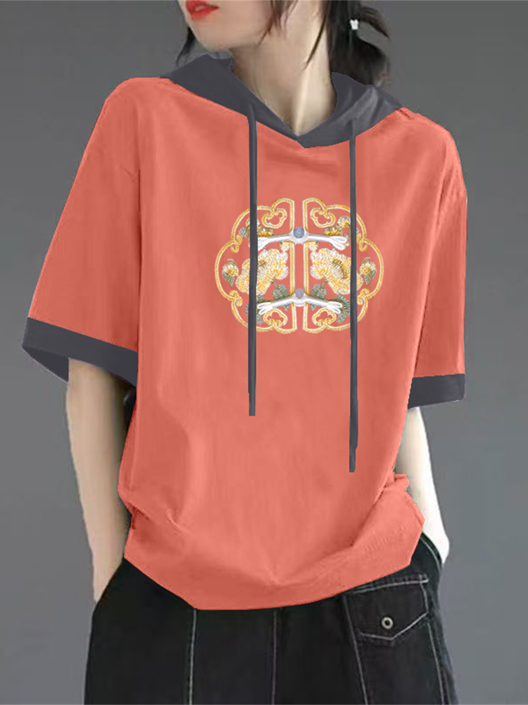 Camiseta de Algodão Puro Verme - Streetwear Brand Hoodies avaliação e preço