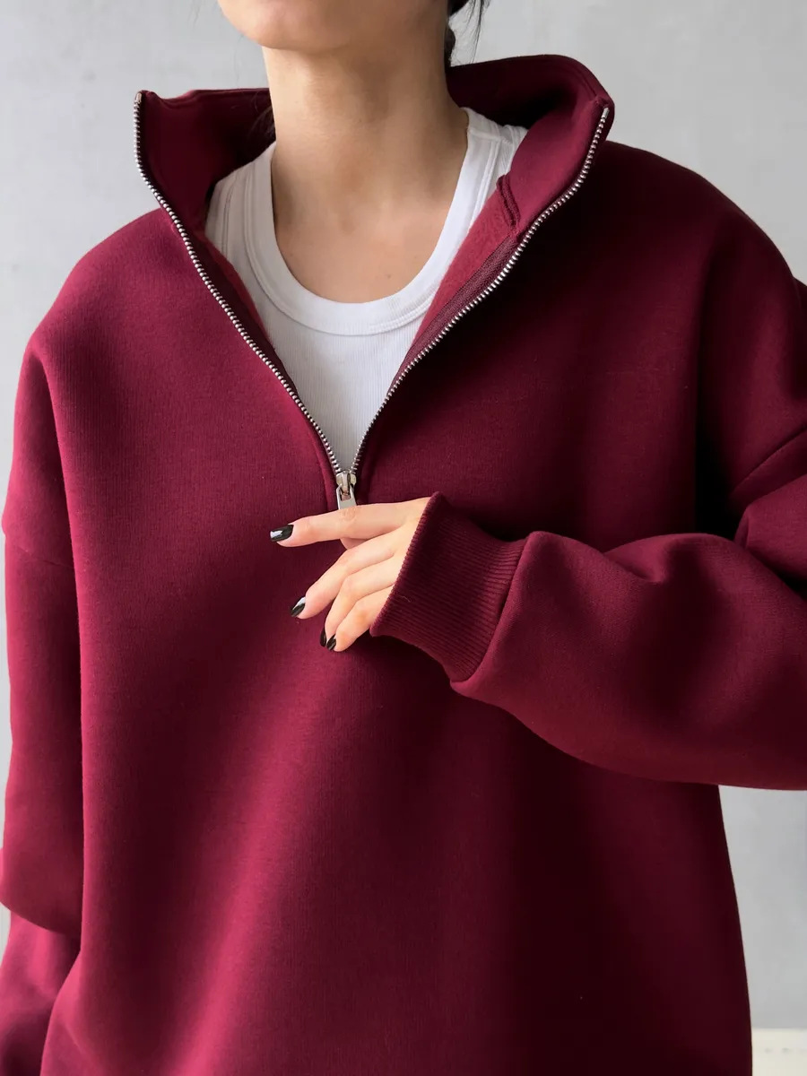 Americano retro meio zíper alf - Streetwear Brand Hoodies avaliação e preço