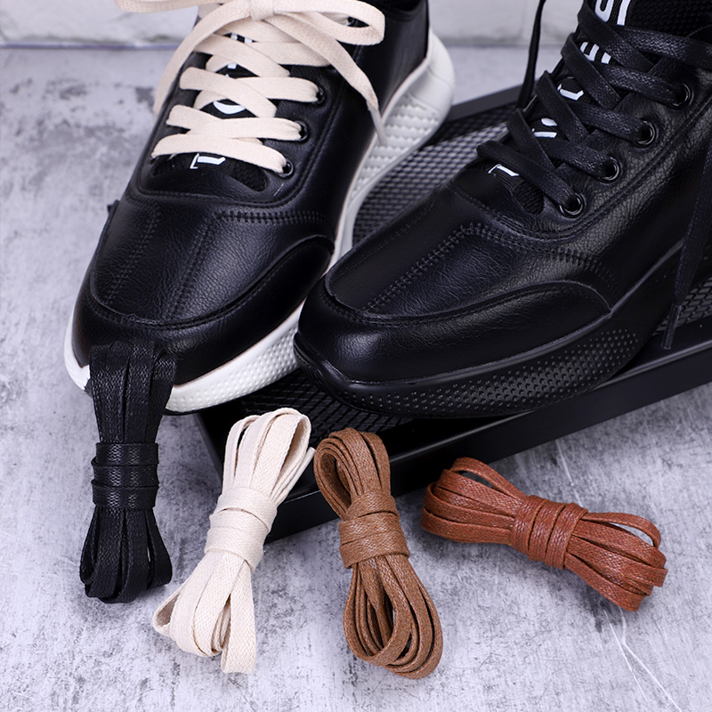 1 par de cadarços 0.8 cm de la - Travis Scott Lace avaliação e preço