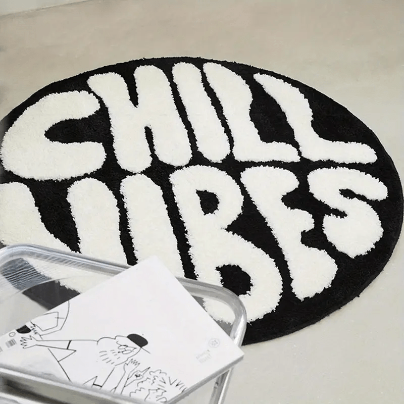 Tapete Redondo VIKAMA American - Streetwear Brand Home Decor avaliação e preço