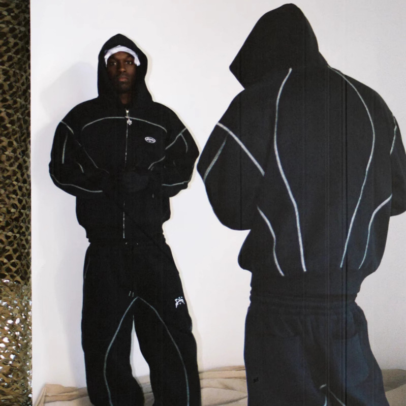 Moletom Solto com Zíper Street - Streetwear Brand Hoodies avaliação e preço