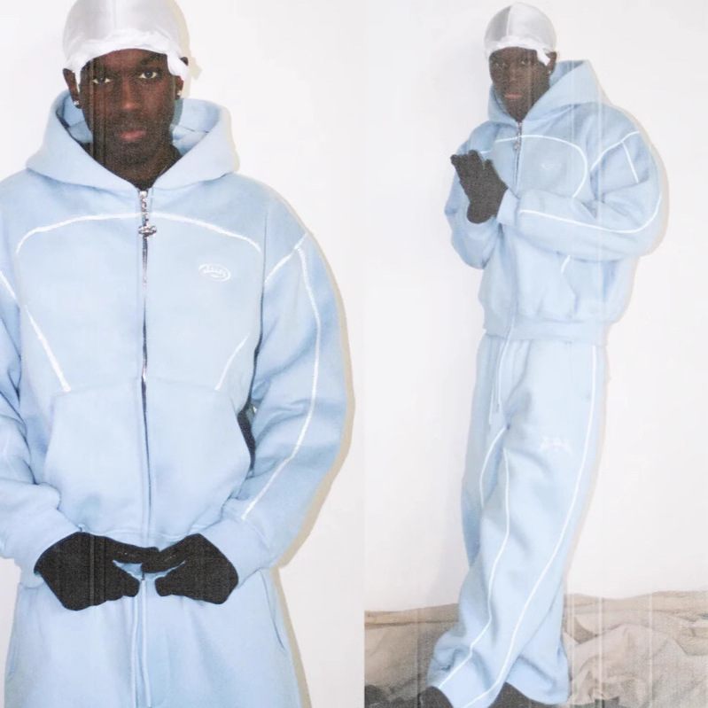 Moletom Solto com Zíper Street - Streetwear Brand Hoodies avaliação e preço