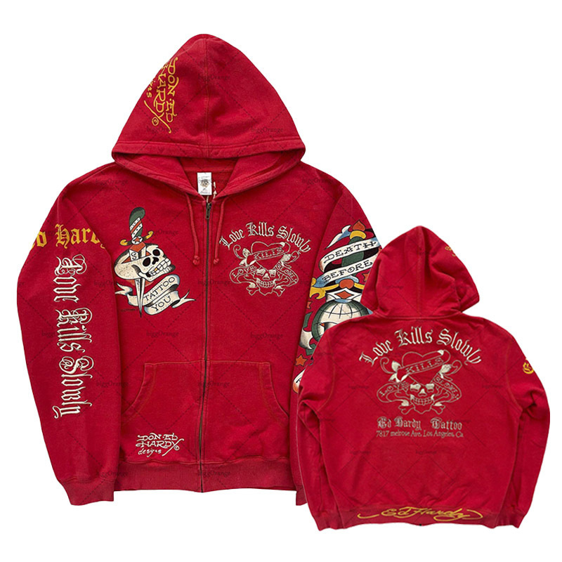Hoodie Oversized American Goth - Streetwear Brand Hoodies avaliação e preço