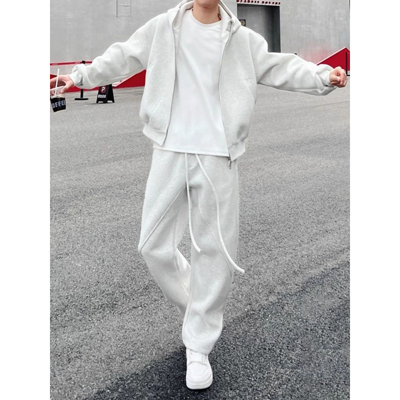 Conjunto de Roupas Esportivas  - Streetwear Brand Hoodies avaliação e preço