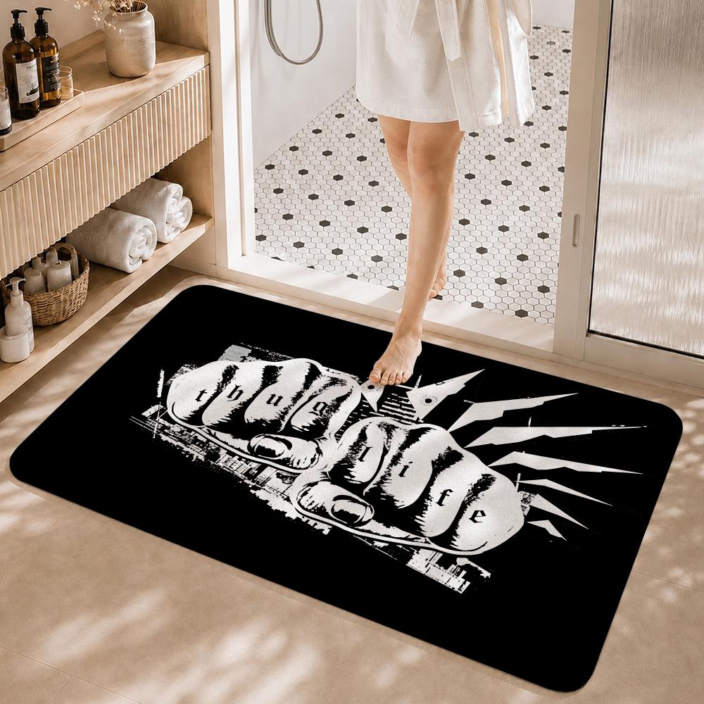 Tapete de chão da marca street - Streetwear Brand Home Decor avaliação e preço
