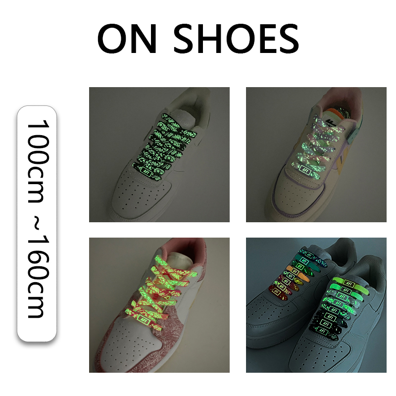Cadarços luminosos com brilho  - Travis Scott Lace avaliação e preço