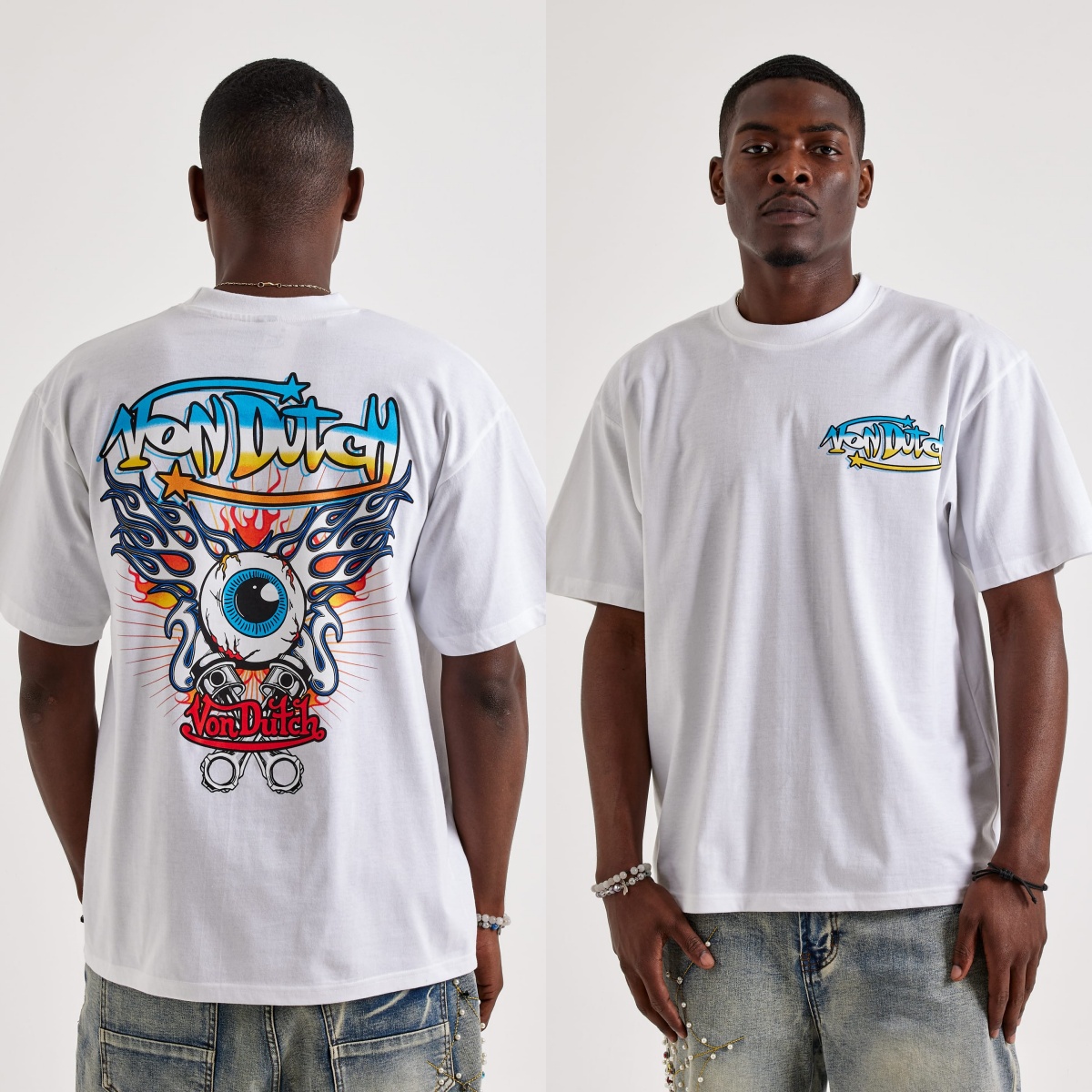 Camiseta com Logo Flying Eye d - Streetwear Brand With Eye Logo avaliação e preço